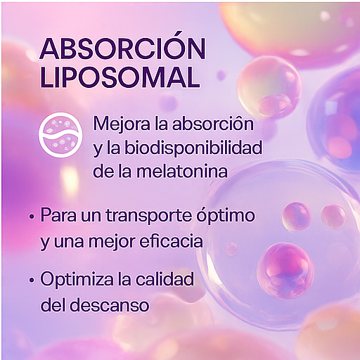 Hey You Sleep Well – Melatonina Liposomal de Liberación Prolongada 1 mg | Ayuda a Conciliar y Mantener el Sueño | 60 Comprimidos