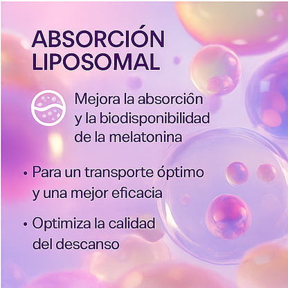 Hey You Sleep Well – Melatonina Liposomal de Liberación Prolongada 1 mg | Ayuda a Conciliar y Mantener el Sueño | 60 Comprimidos