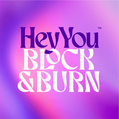 Hey You Block & Burn Suplemento bloqueador de carbohidratos, azúcares y grasas. Activador del metabolismo. Faseolamina, Chitosán, Fucoxantina, Coleus Forskohli, L-carnitina y Gynostemma Pentaphyllum. 60 cápsulas
