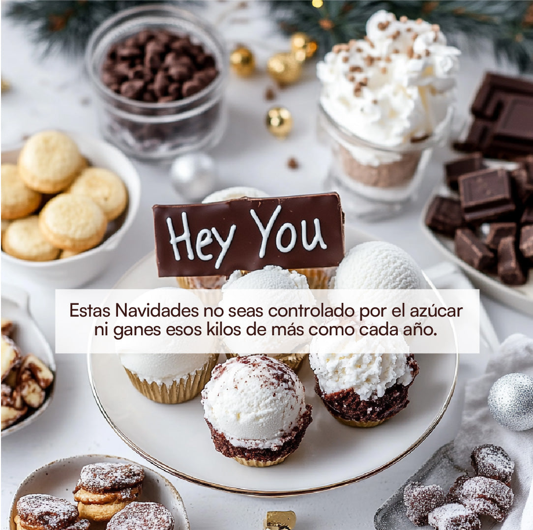 Hey You Antispike GLP-1 Suplemento para el control del Pico de Glucosa, Niveles de Azúcar, Antojos, control de peso, Hambre y Claridad Mental con Eriocitrina, Gymnema Silvestre, Hoja de Morera blanca y Berberina 60 cápsulas veganas